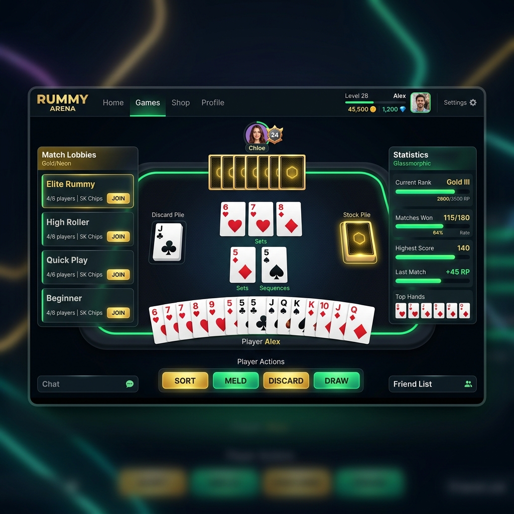 Online Rummy Platform Preview